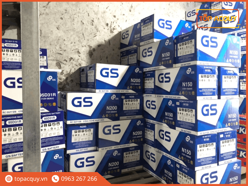 đại lý bình ắc quy GS 