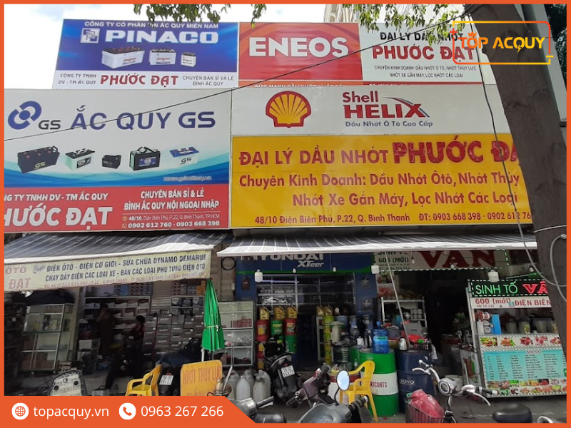 đại lý bình ắc quy GS Phước Đạt
