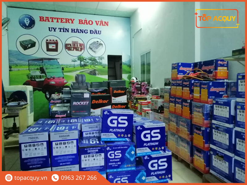 đại lý bình ắc quy GS Bảo Vân