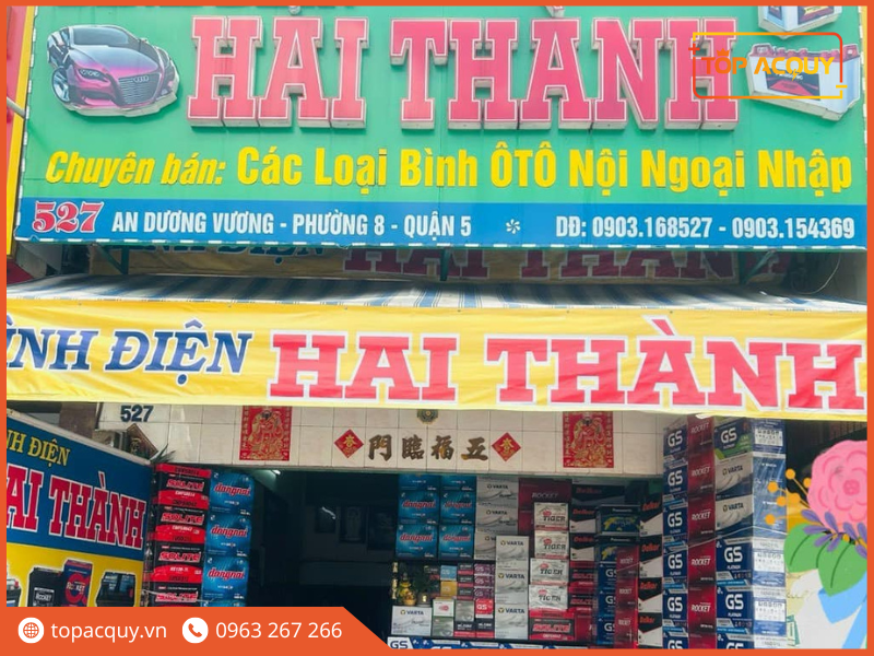 đại lý bình ắc quy GS Hai Thành