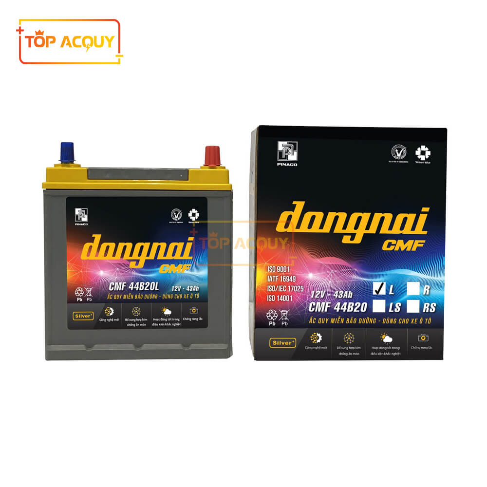 Đồng Nai CMF 44B20L 12V 43AH