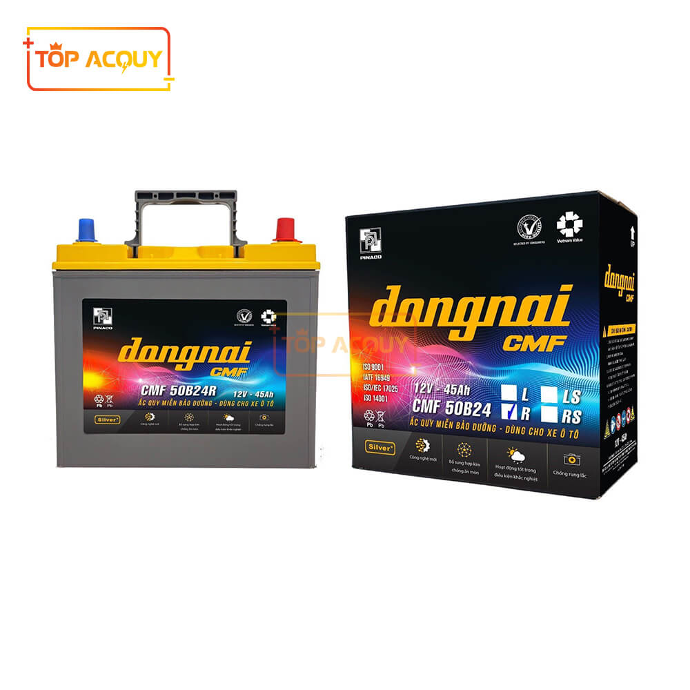 Đồng Nai CMF 50B24R 12V 45AH