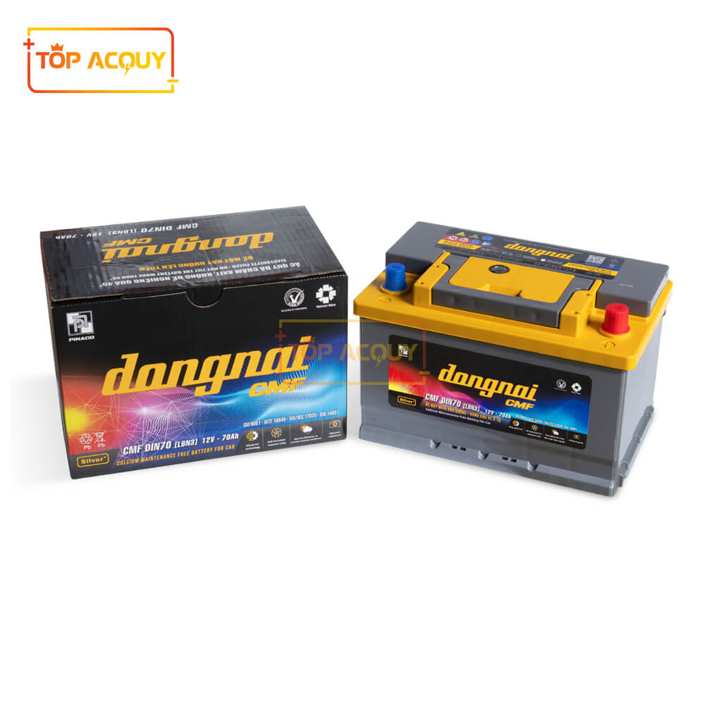 Đồng Nai CMF DIN70 LBN3 12V 70AH