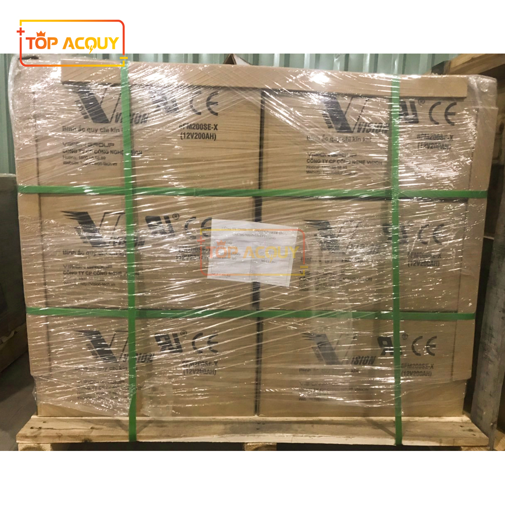 bình ắc quy viễn thông 200ah vision