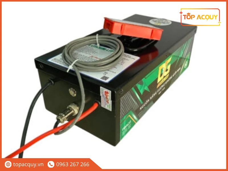 Cụm dây cáp nguồn và giắc cắm chịu tải khối pin DGLI-4815