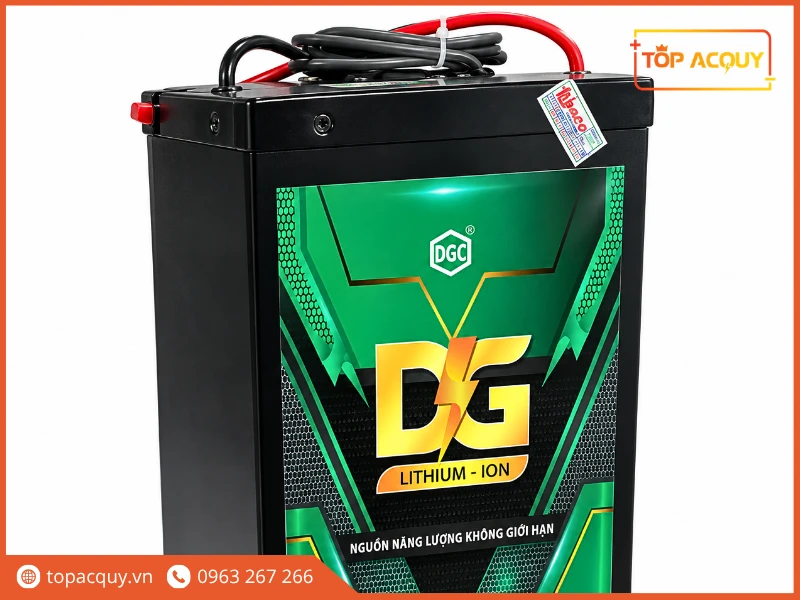 Khối pin Lithium-LFP Đức Giang 72V 20Ah tích hợp giắc cắm Anderson