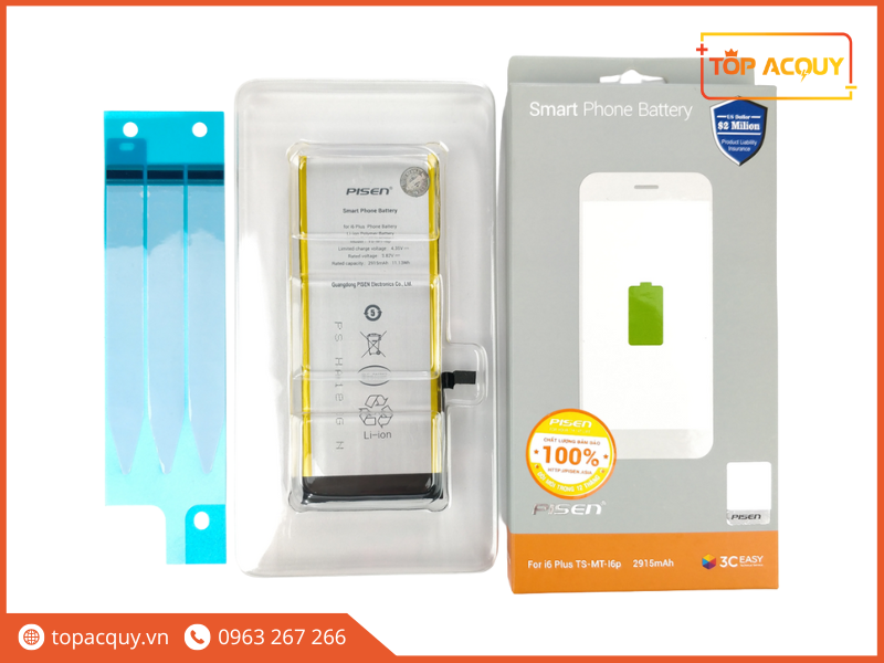 Pin PISEN đến từ Trung Quốc