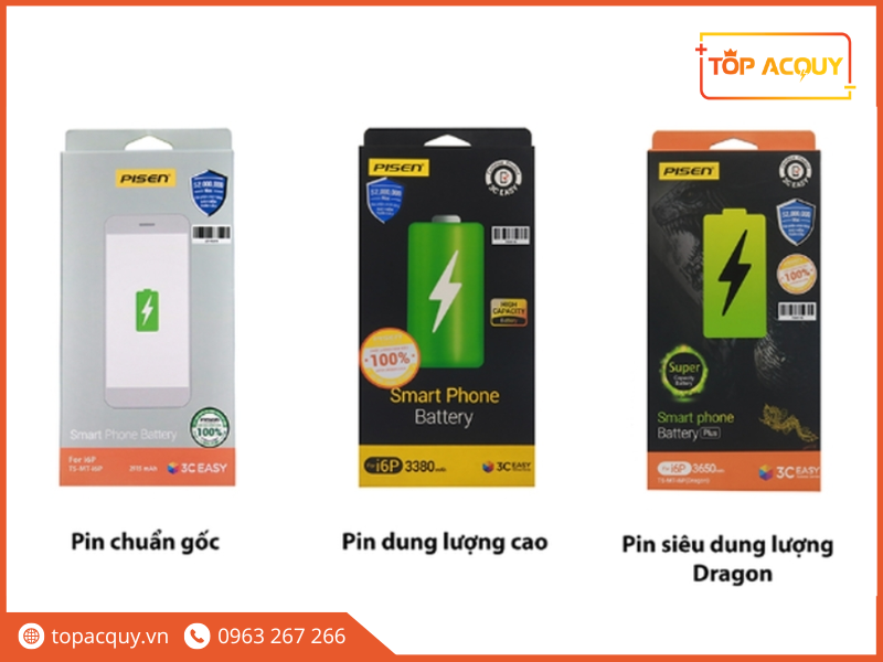 Phiên bản pin PISEN