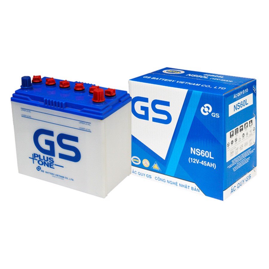 Pin ẮC QUY GS 12V - 45AH NS60L