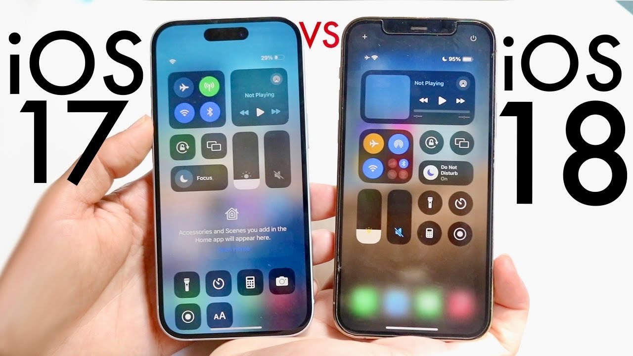 So sánh nhanh giao diện iOS 18 và iOS 17: Lột xác hay chỉ thêm thắt cho có?