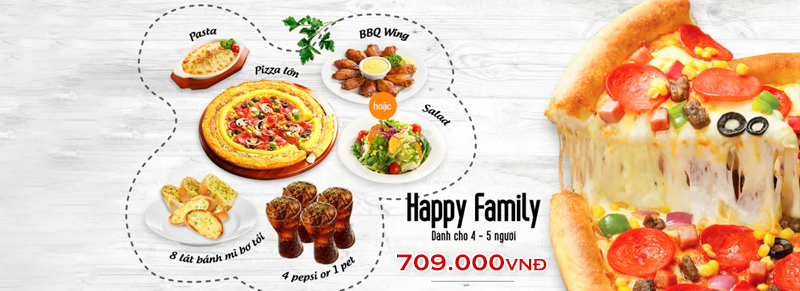 Pizza Cỡ Vừa x 1 Đồ Uống (1.5L) x 1 Pizza Cỡ Vừa Miễn Phí x 1