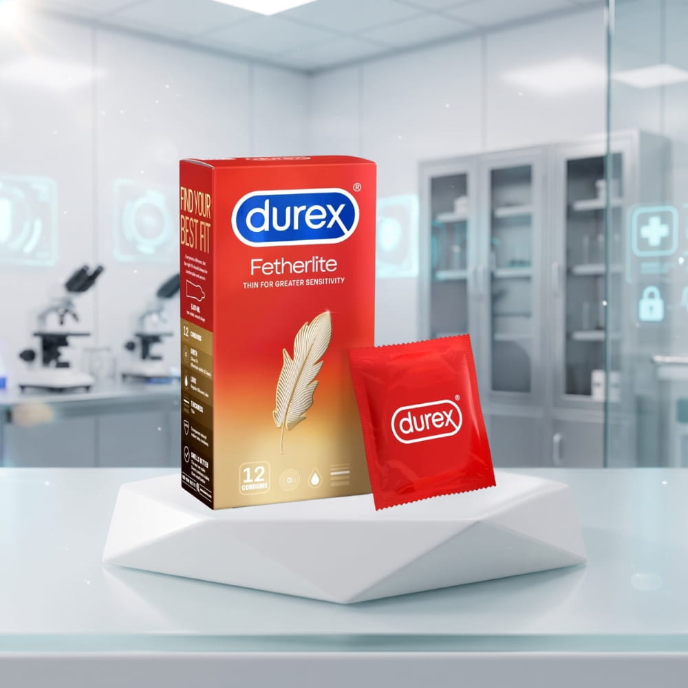 Ưu điểm siêu mỏng chân thật của bao cao su Durex Fetherlite