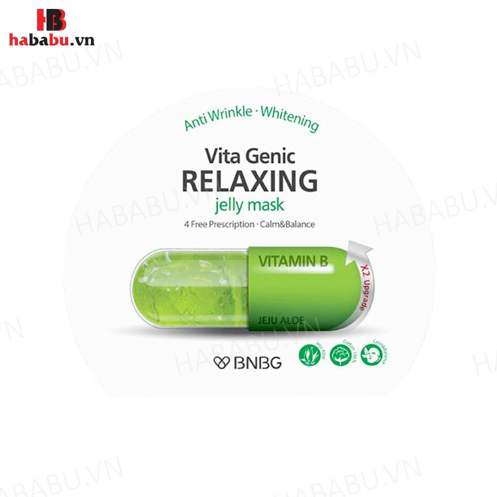 Mặt nạ Banobagi Genic Jelly Mask Vitamin B set 10 miếng chính hãng