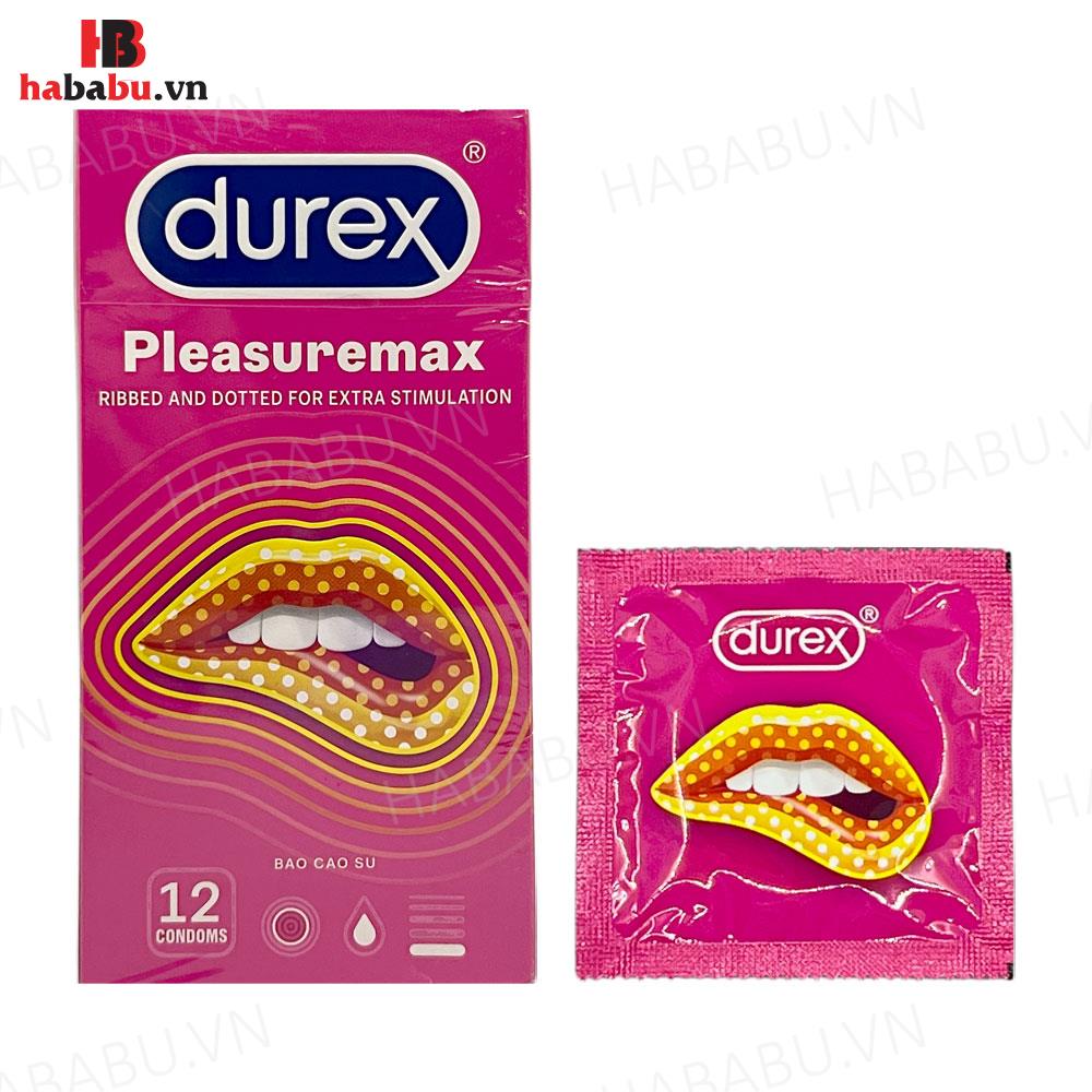 Hộp 3 Cái] Bao Cao Su Có Hương Durex Condoms – THẾ GIỚI SKINFOOD