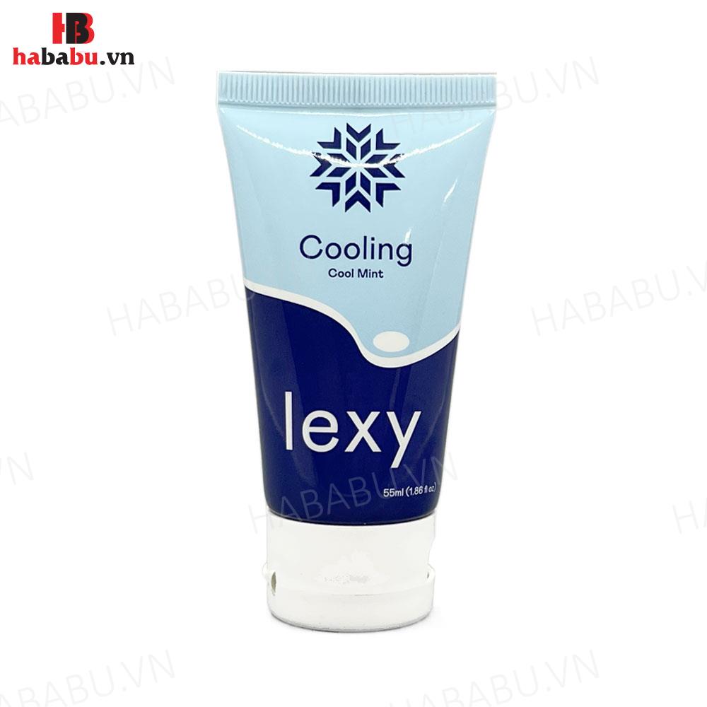 Gel bôi trơn tinh chất bạc hà Lexy Cooling 60gr chính hãng