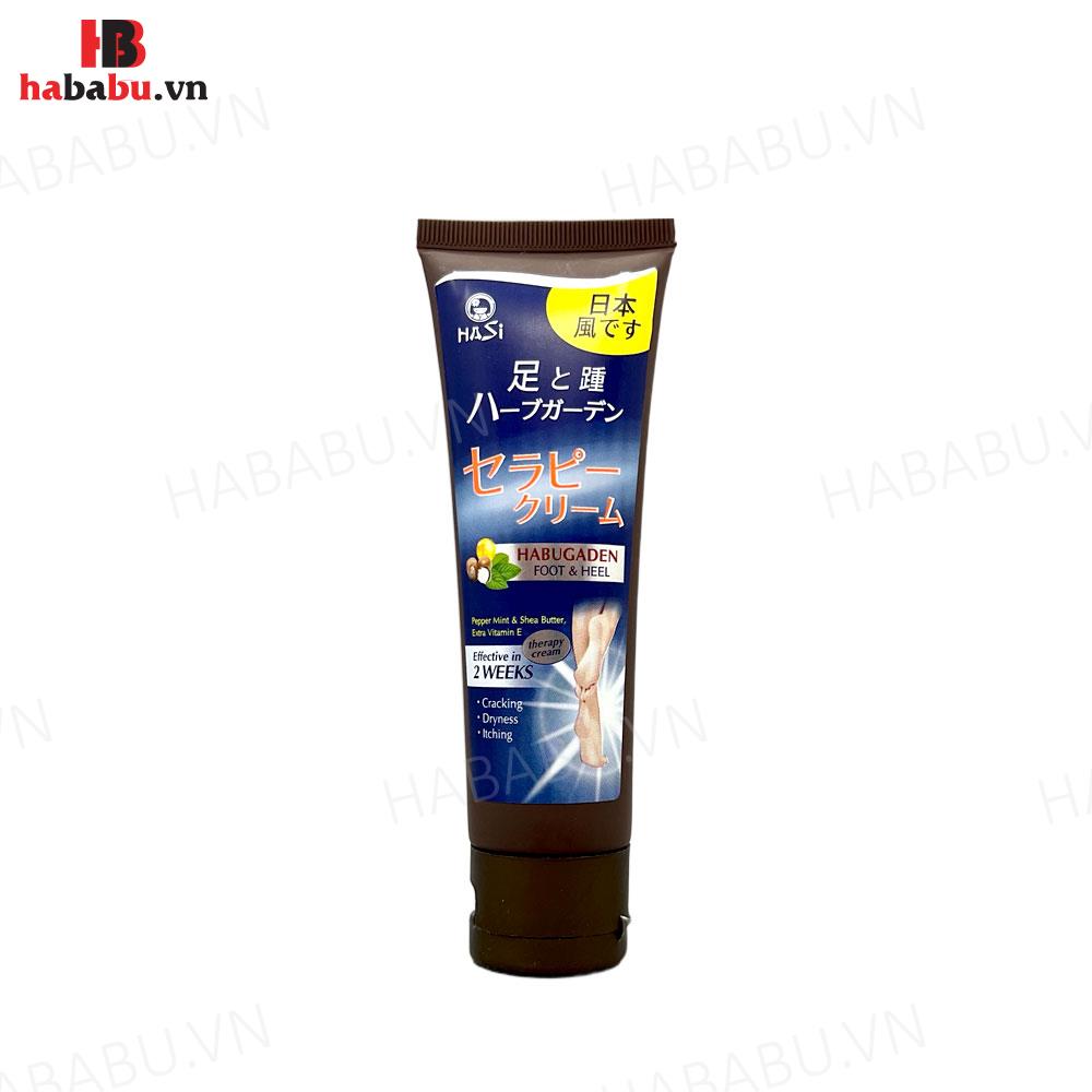 Kem dưỡng da chân Hasi Habugaden Foot & Heel Therapy Cream chính hãng