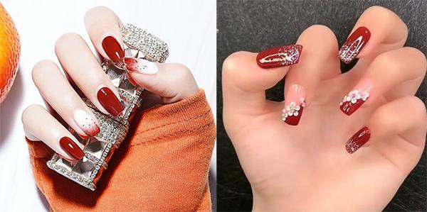 Các mẫu nail đẹp cho tết thử ngay nàng ơi  BlogAnChoi