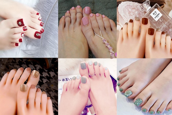 Ngâm móng chân trong nước chanh 