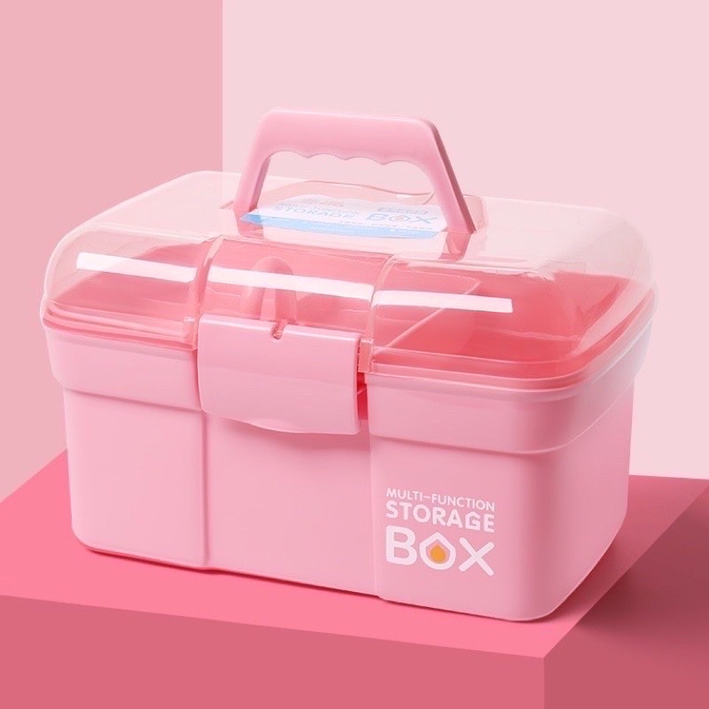 Cốp Nhựa Đựng Đồ Nail - Mi Tiện Lợi