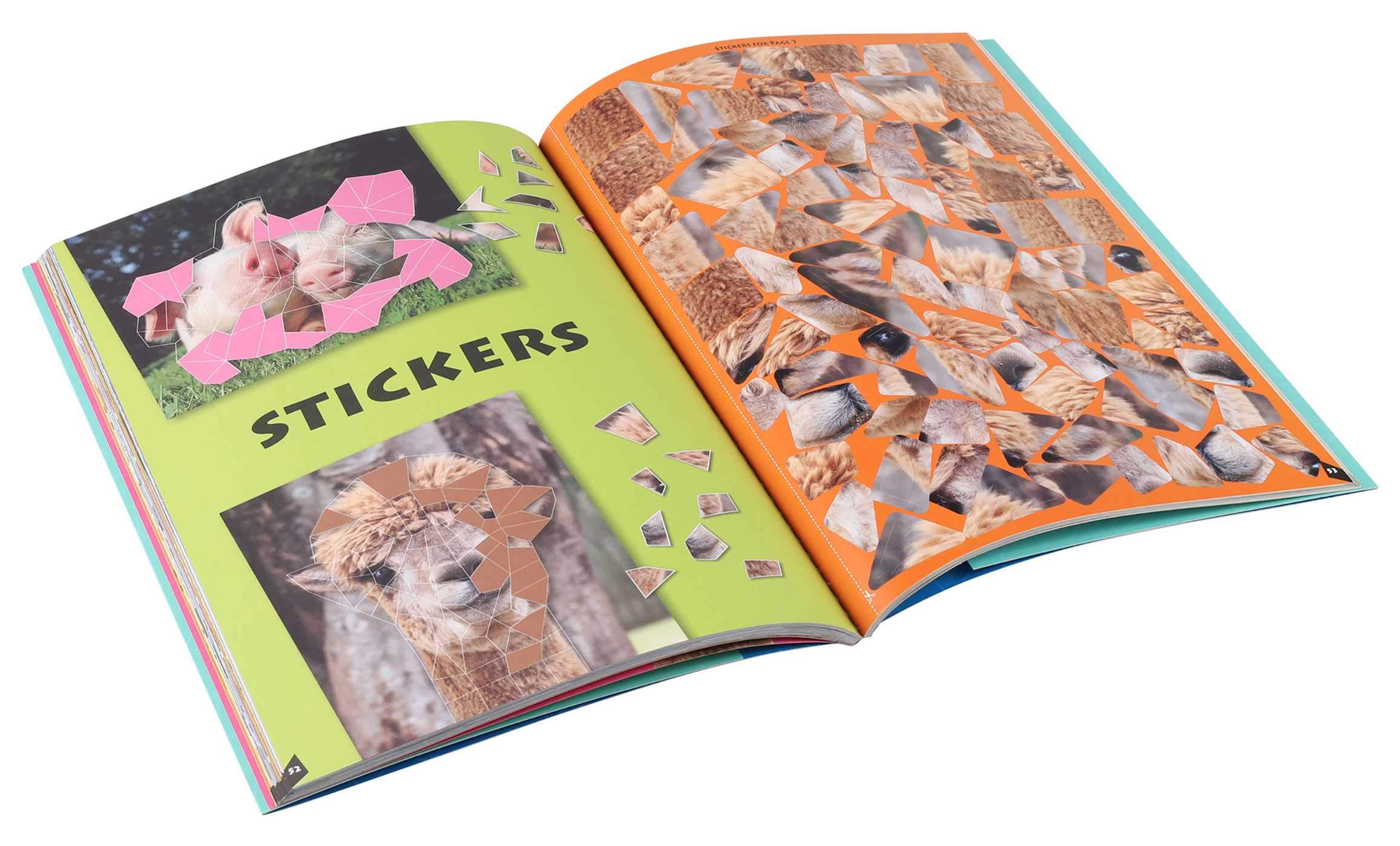 Sách dán hình sticker theo puzzle EXTREMELY CUTE ANIMALS - Thunder Bay Press (Sách nhập, mới 100%) Sách dán hình sticker theo puzzle EXTREMELY CUTE ANIMALS - Thunder Bay Press (Sách nhập, mới 100%)