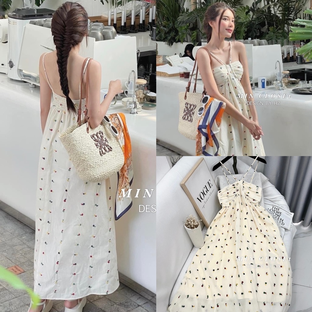 Chân váy xòe, xếp ly lụa chiffon Lily Malyn | My Way Fashion || Thời trang  thiết kế cao cấp