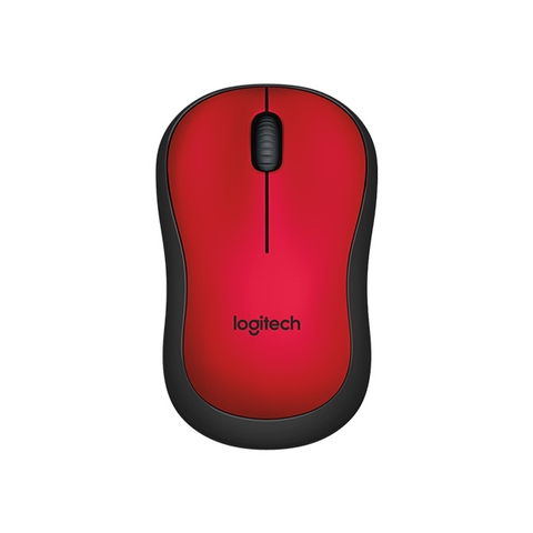 Chuột Không Dây Logitech M221 Silent màu đỏ