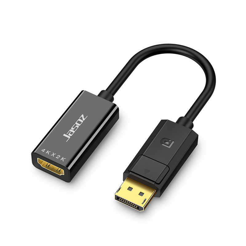 Cáp chuyển Displayport sang HDMI hỗ trợ 4K dài 20cm JASOZ G104 T-G106