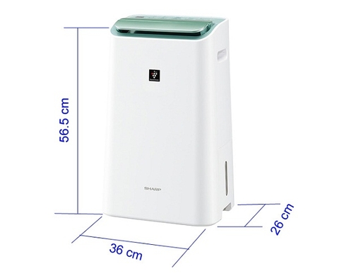 Máy hút ẩm kết hợp lọc không khí Sharp DW-E16FA-W