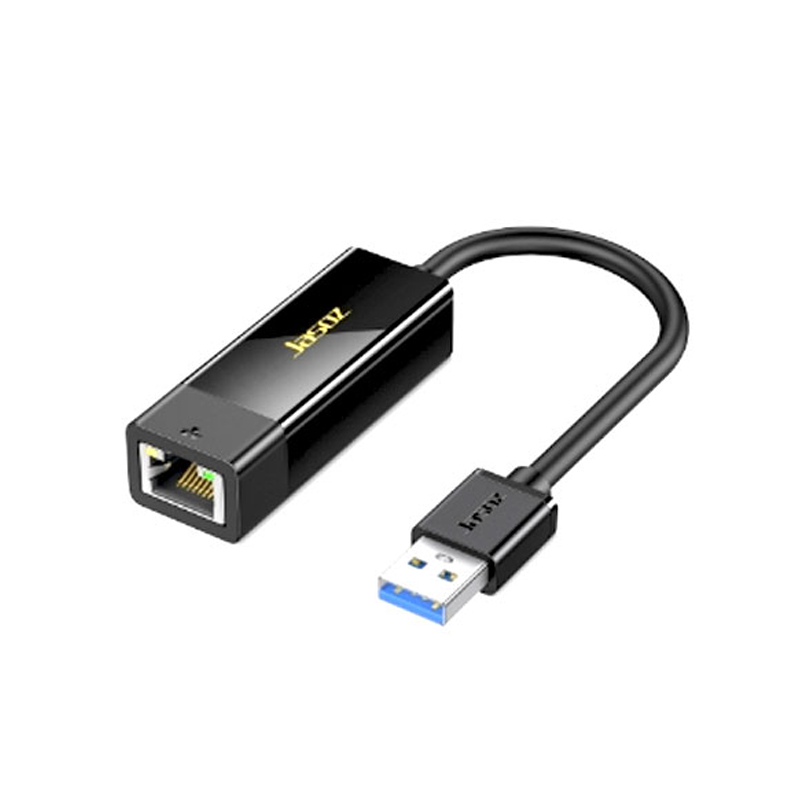 Dây chuyển đổi USB 3.0 sang RJ45 Gigabit dài 20cm, màu đen JASOZ F103 T-F109