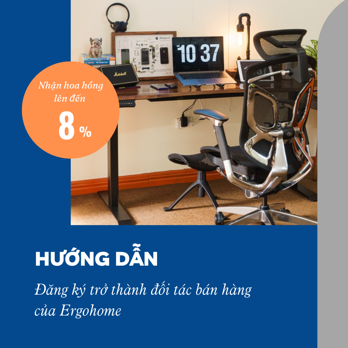 Đăng ký trở thành đối tác bán hàng của Ergohome