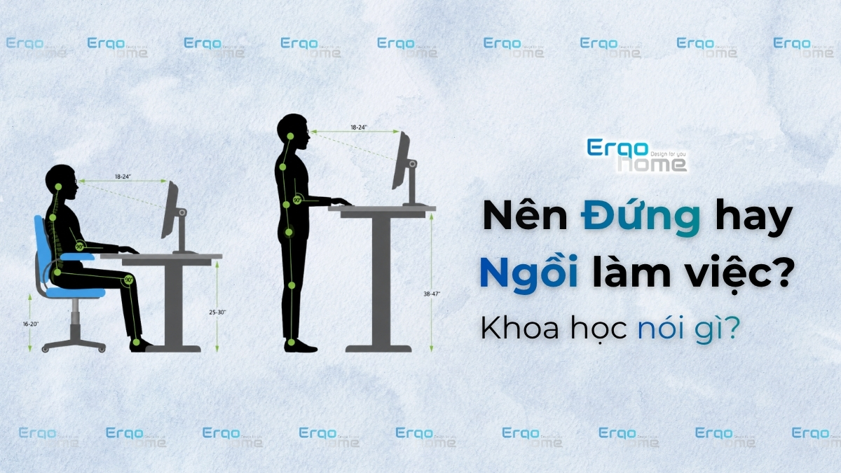 Đứng Làm Việc Có Tốt Hơn Ngồi Không? Khoa Học Nói Gì?