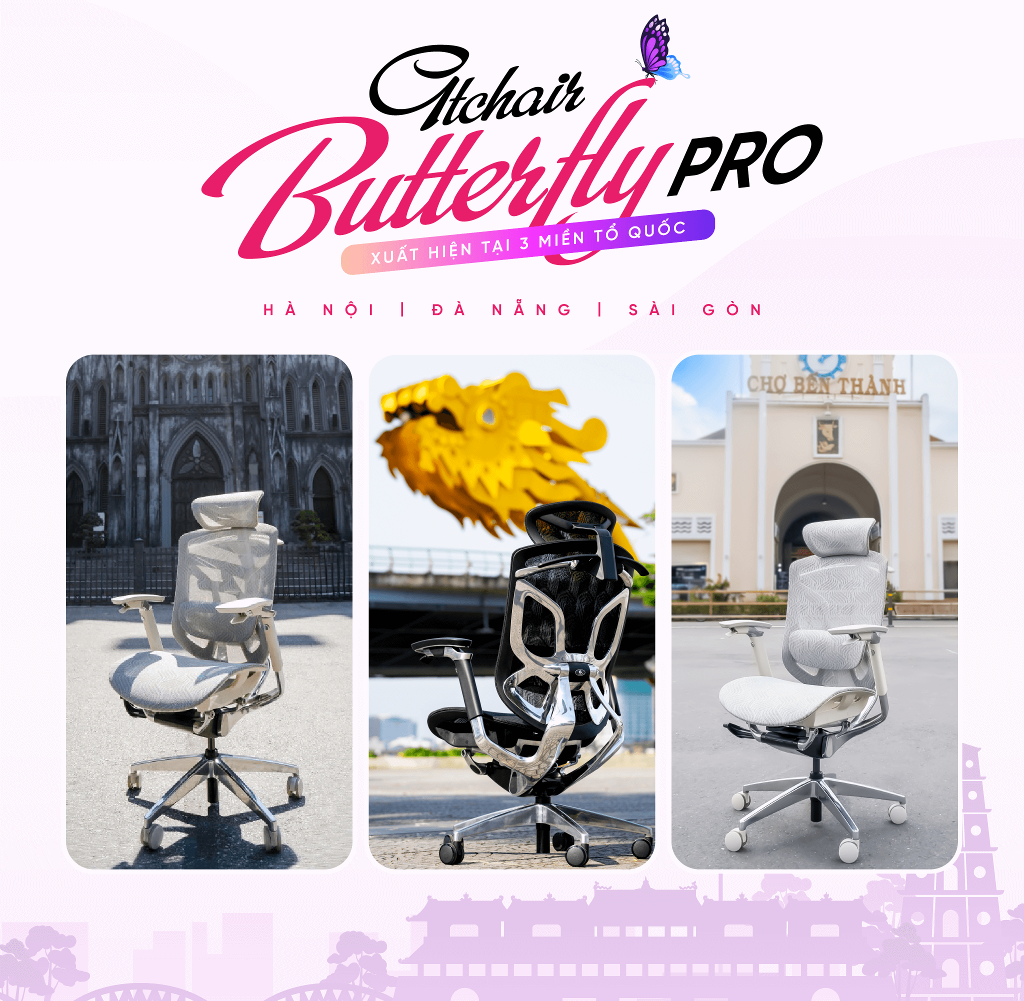 Khám phá ngay 3 mẫu ghế công thái học được ưa chuộng nhất tại Ergohome