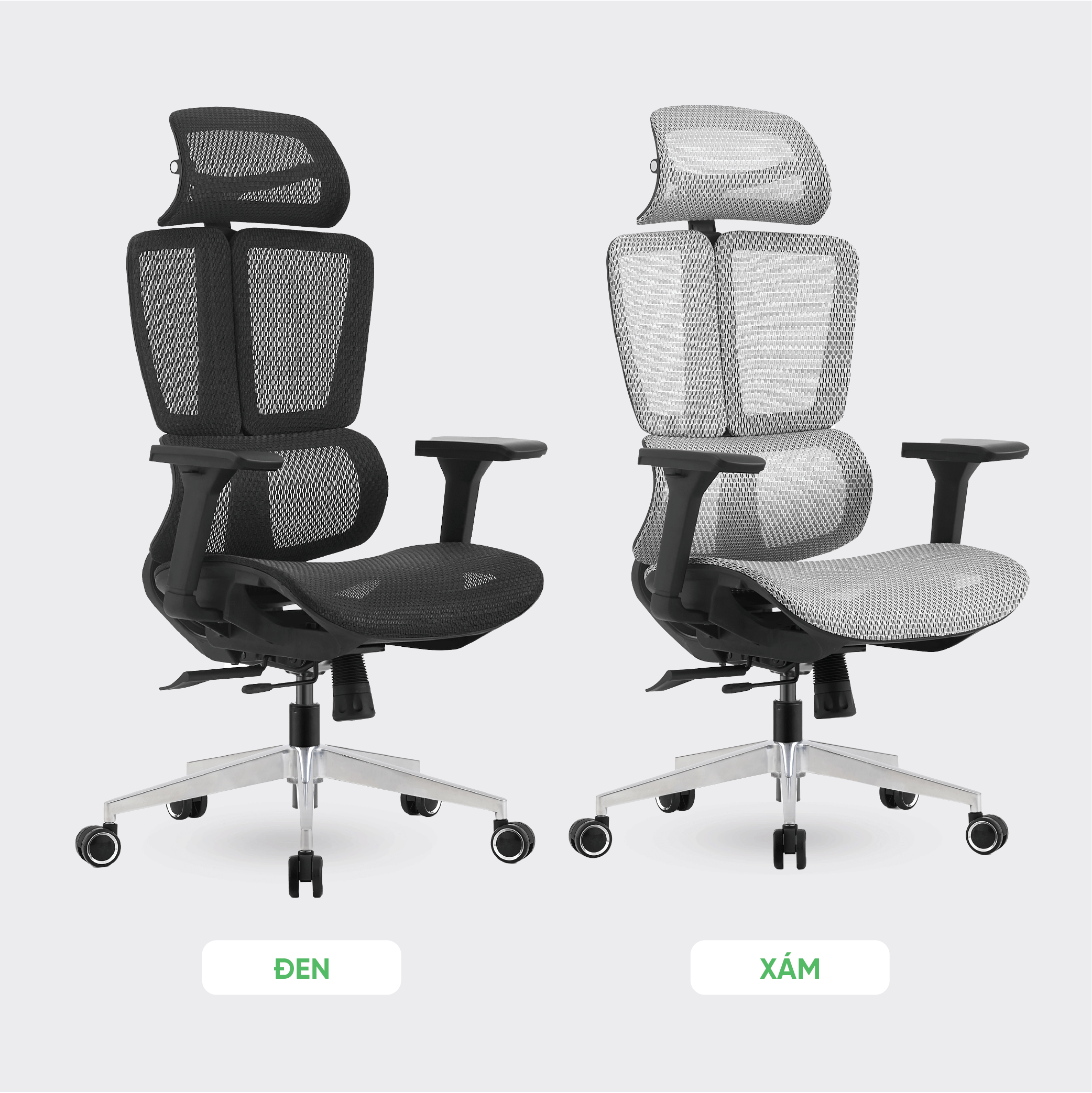 Ghế Công Thái Học Upgen Revolution 2025 - Thiết Kế Lưới Matrex Confort USA 4 Chiều