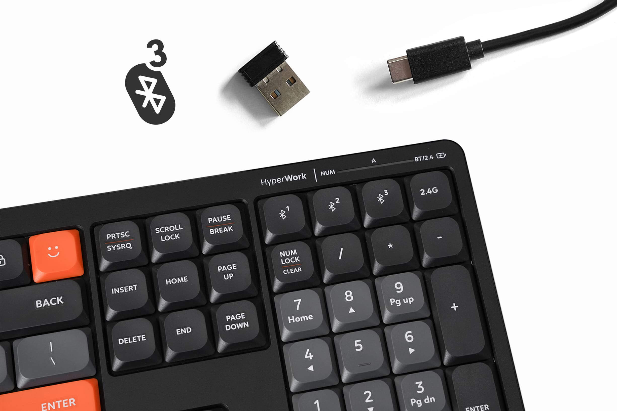 Bàn phím không dây HyperWork SilentKey HPW-TS01