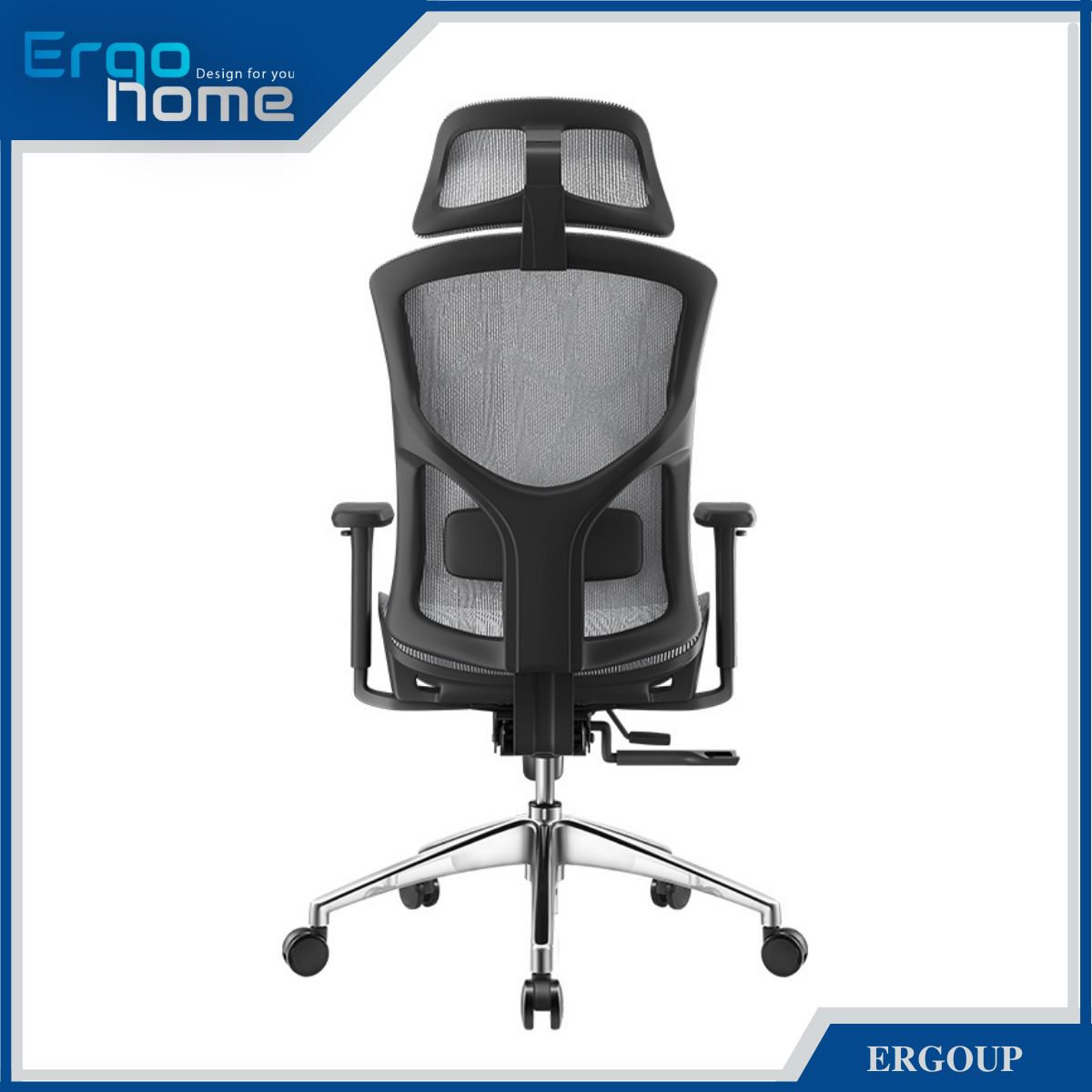 Ghế Công Thái Học Ergonomic Ergoup 1606 – hàng chính hãng Ergoup bảo hành 5 năm