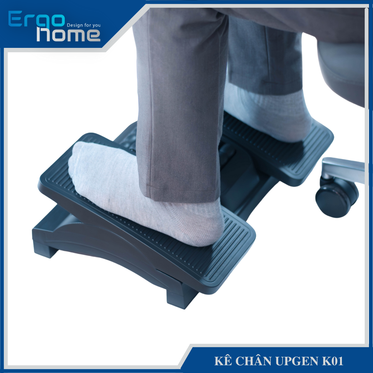 Kệ kê chân công thái học Ergohome - UPGEN K01 Gen 2
