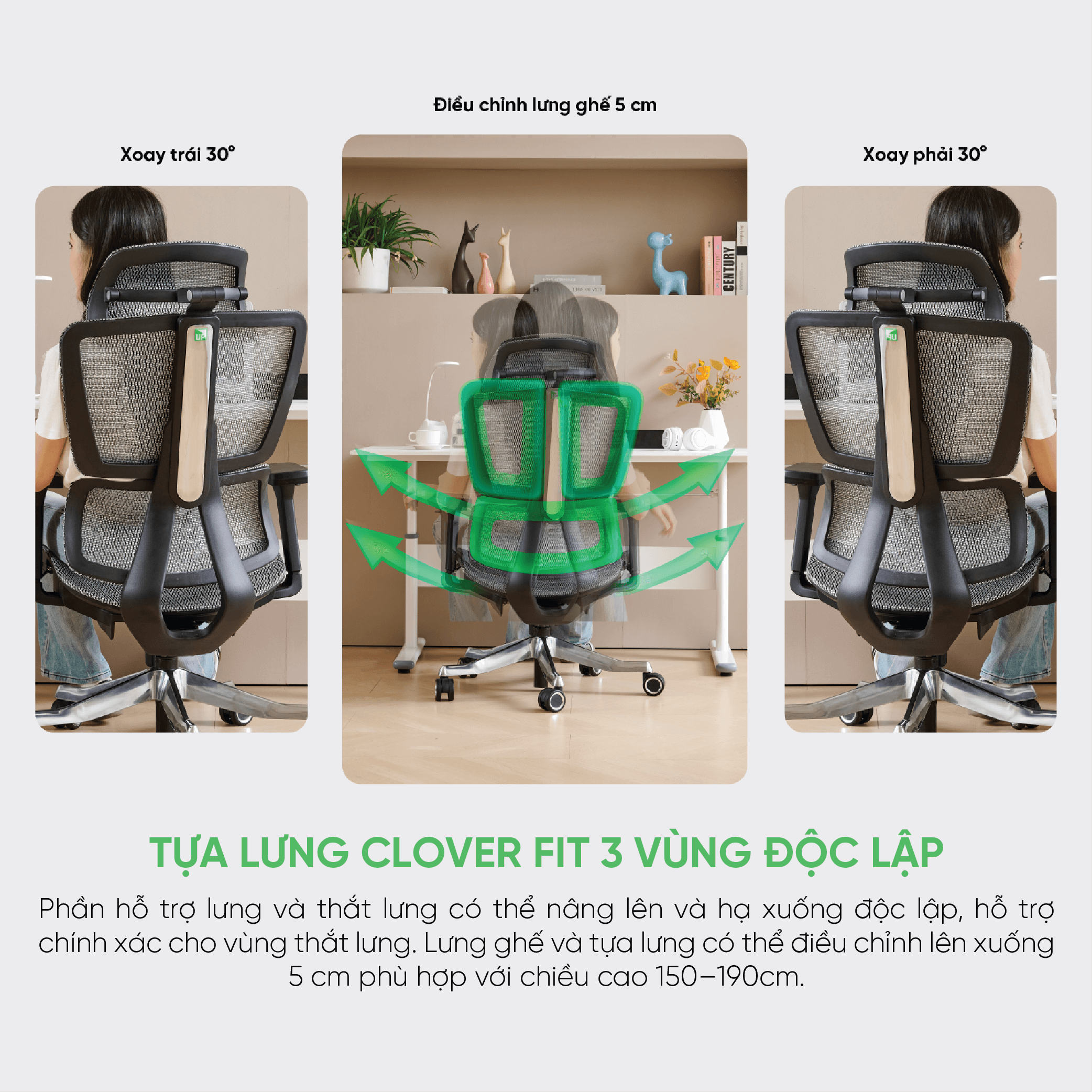 Ghế Công Thái Học Upgen Revolution 2025 - Thiết Kế Lưới Matrex Confort USA 4 Chiều