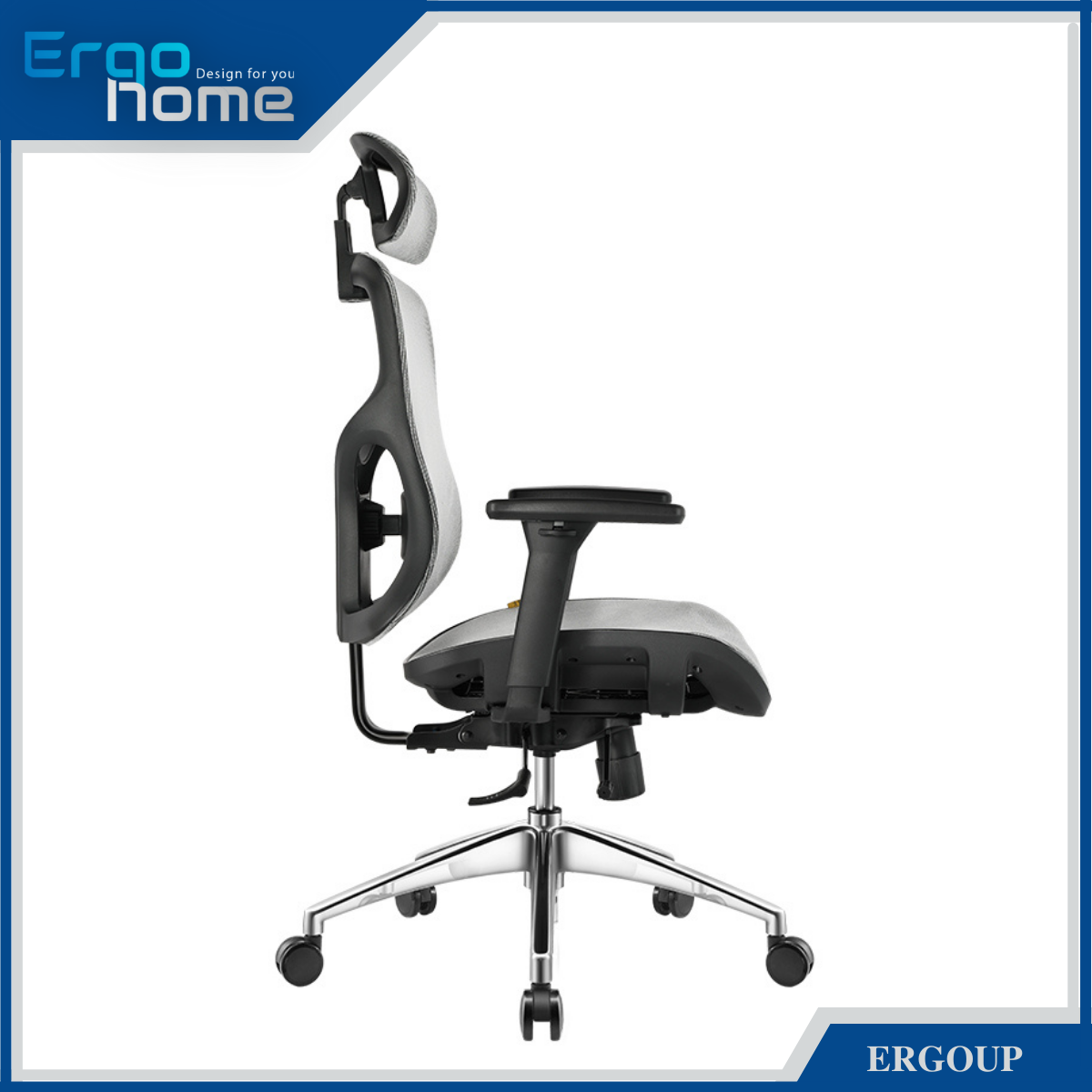 Ghế Công Thái Học Ergonomic Ergoup 1606 – hàng chính hãng Ergoup bảo hành 5 năm