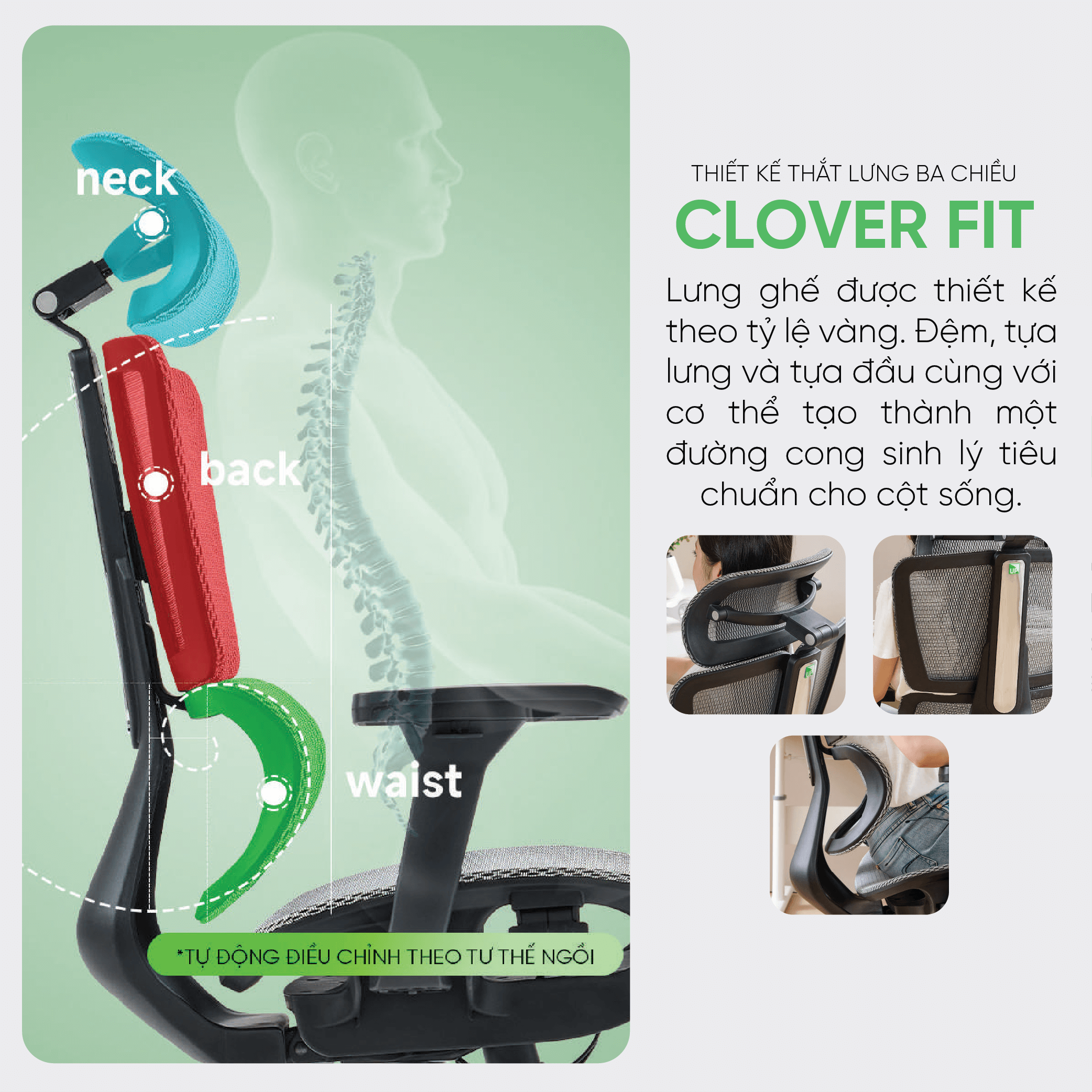 Ghế Công Thái Học Upgen Revolution 2025 - Thiết Kế Lưới Matrex Confort USA 4 Chiều