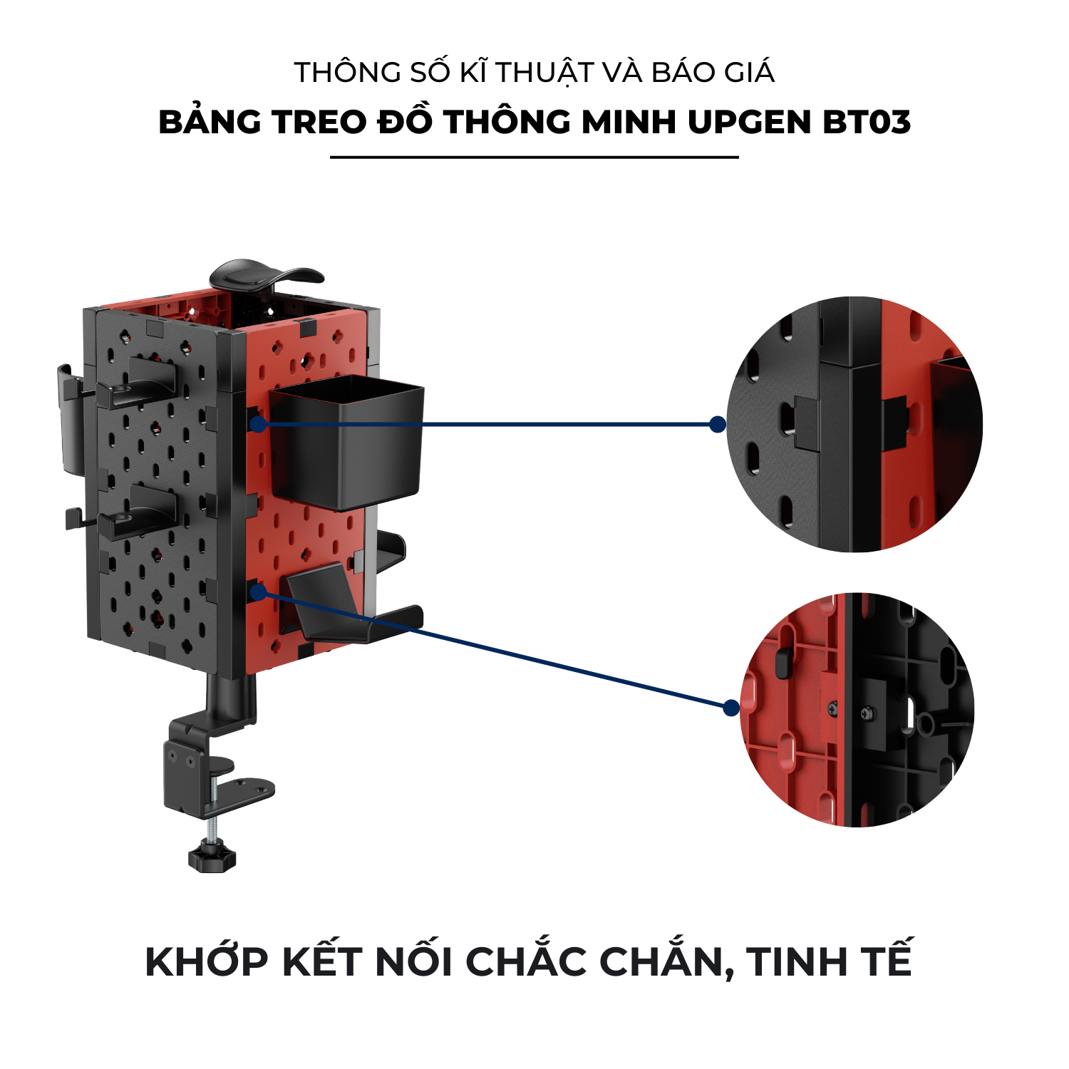 Bảng Treo Đồ Thông Minh UPGen BT03