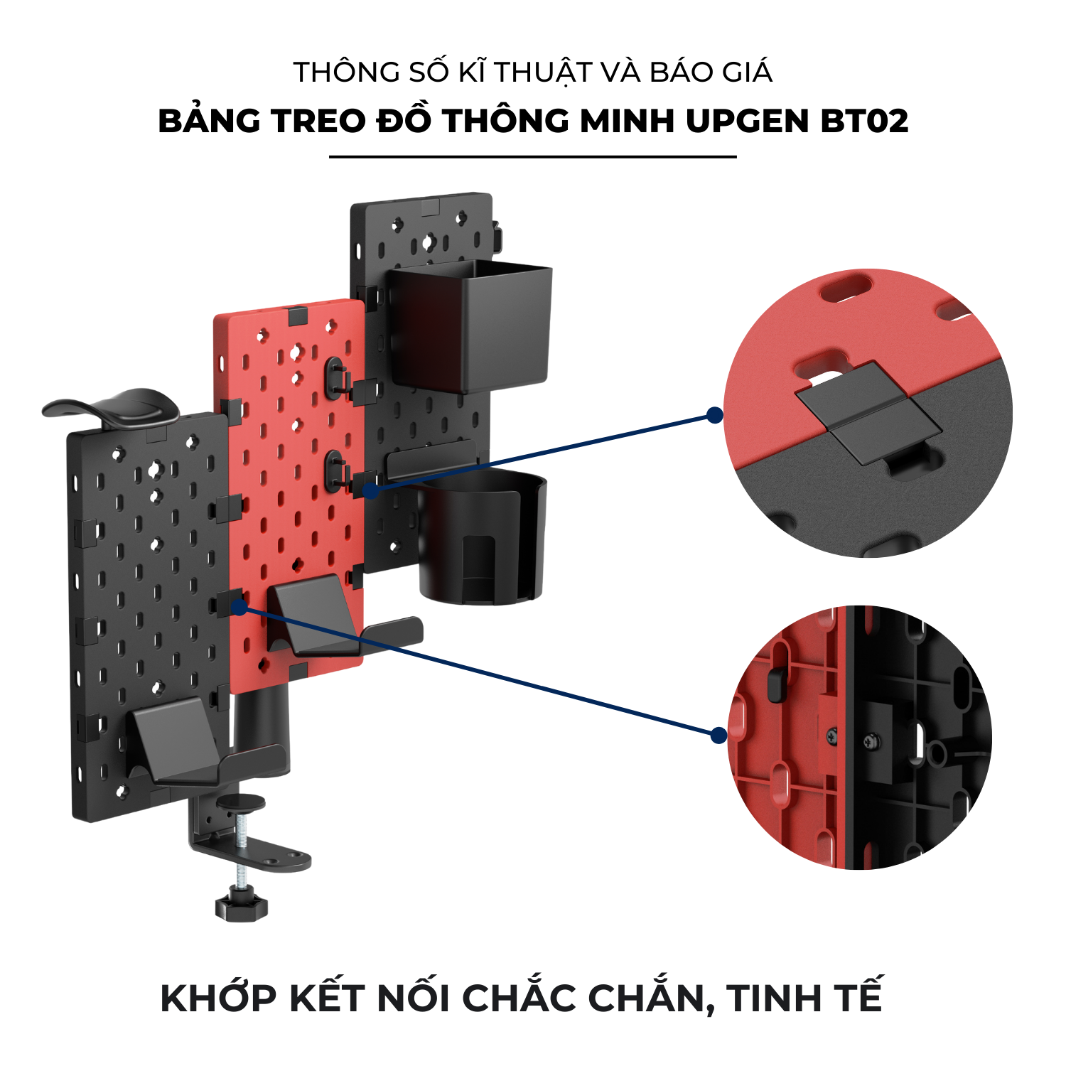 Bảng Treo Đồ Thông Minh UPGen BT02