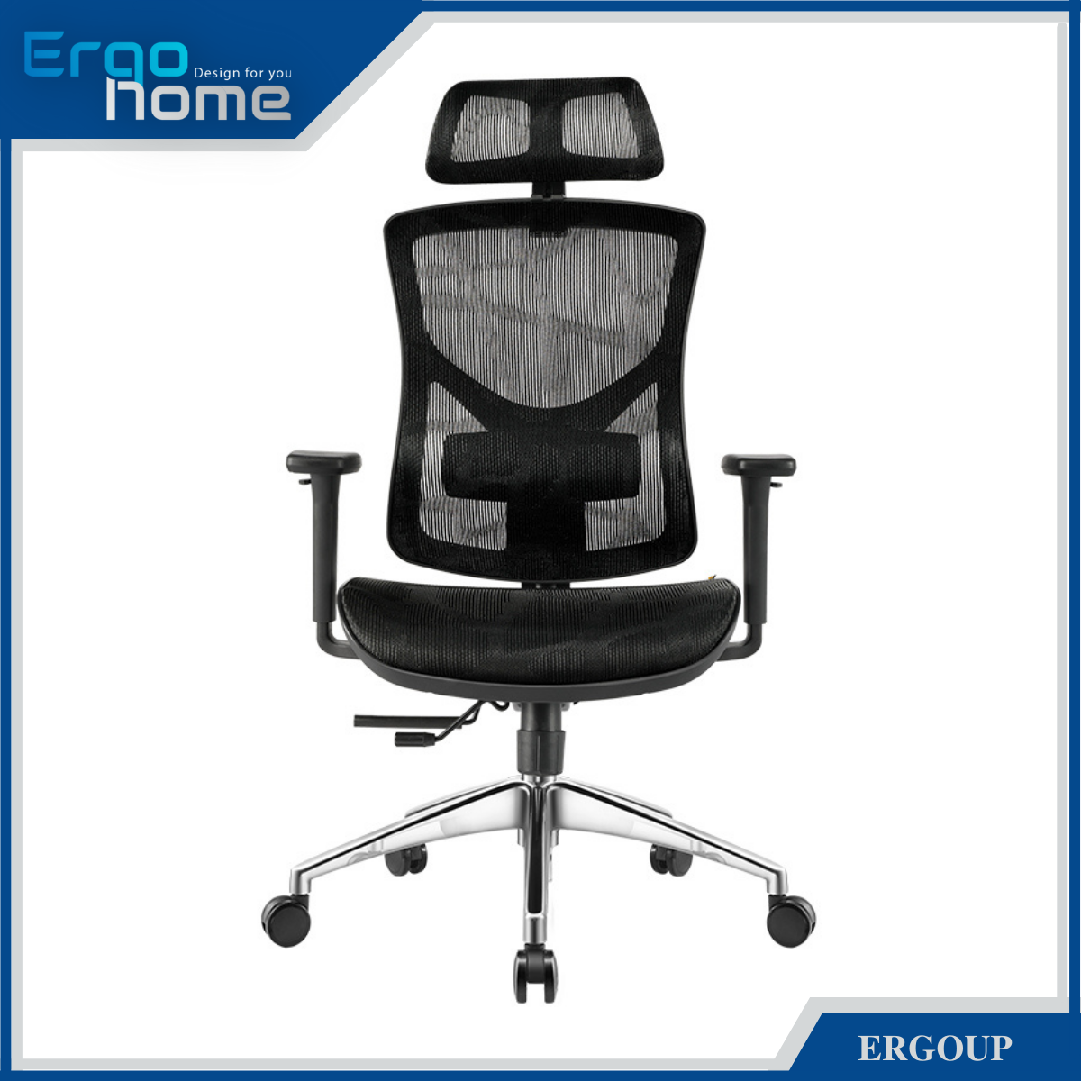 Ghế Công Thái Học Ergonomic Ergoup 1606 – hàng chính hãng Ergoup bảo hành 5 năm