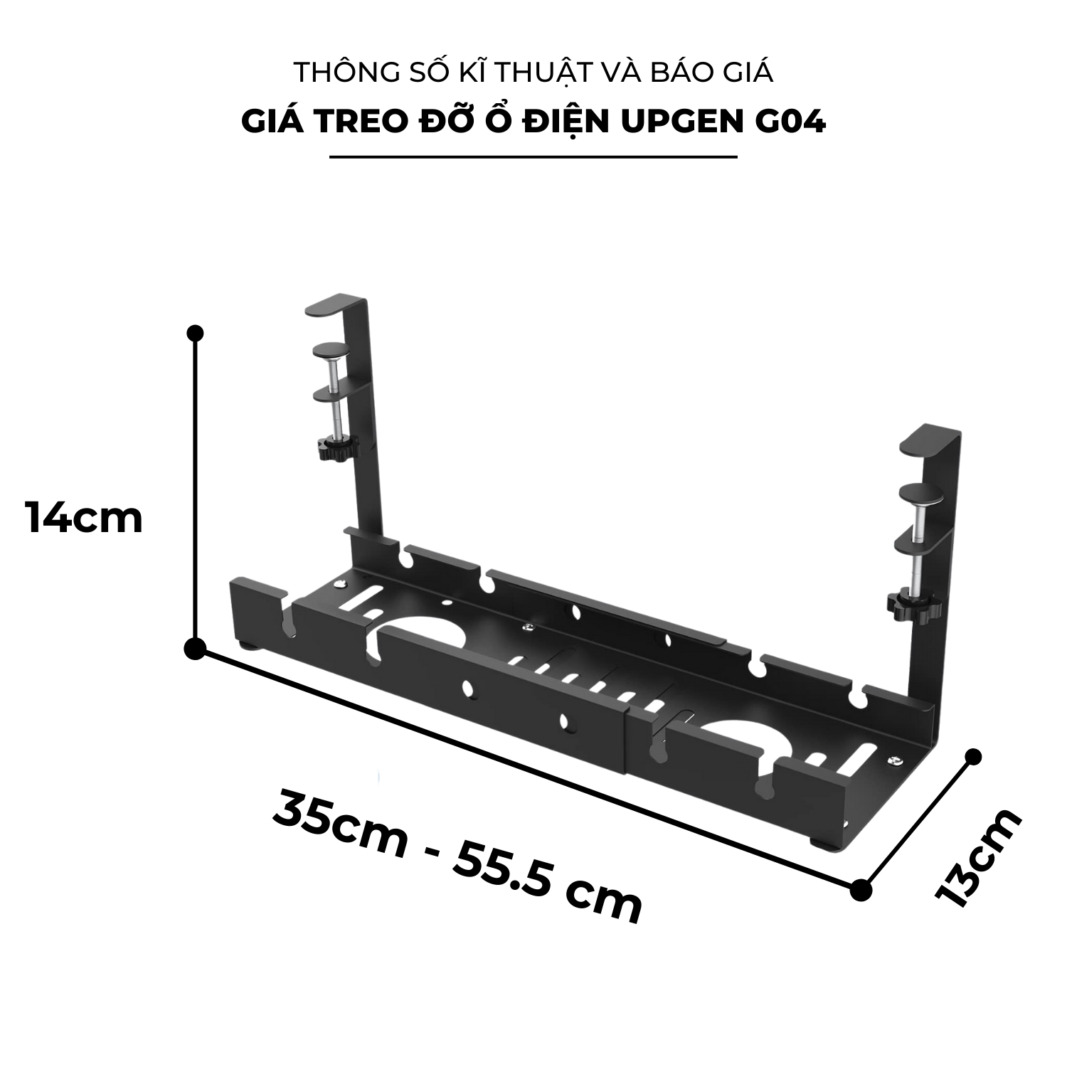 Giá treo đỡ ổ điện UPGen G04