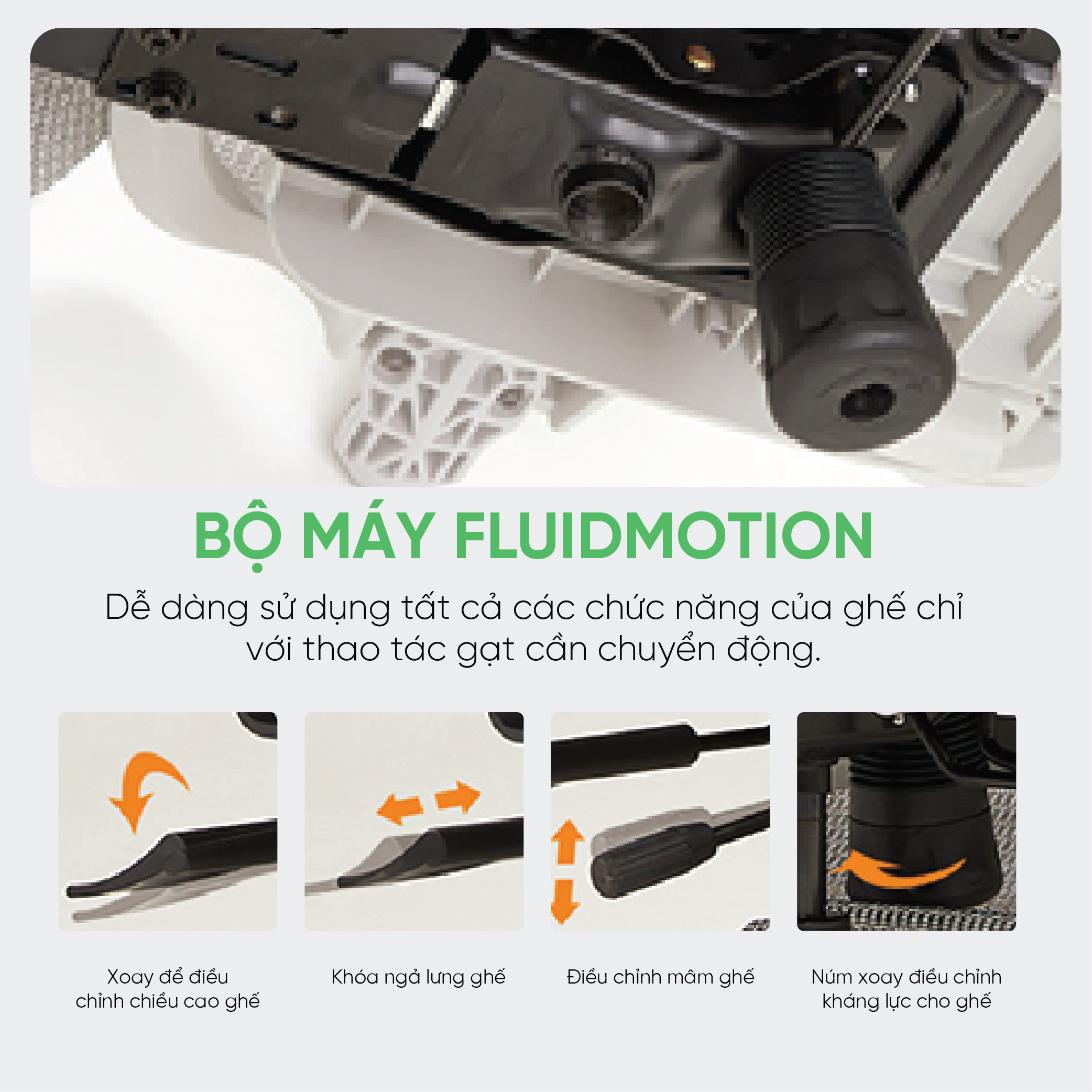 Ghế Công Thái Học Upgen Revolution 2025 - Thiết Kế Lưới Matrex Confort USA 4 Chiều