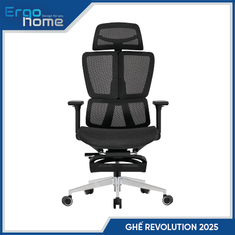 Ghế Công Thái Học Upgen Revolution 2025 - Thiết Kế Lưới Matrex Confort USA 4 Chiều