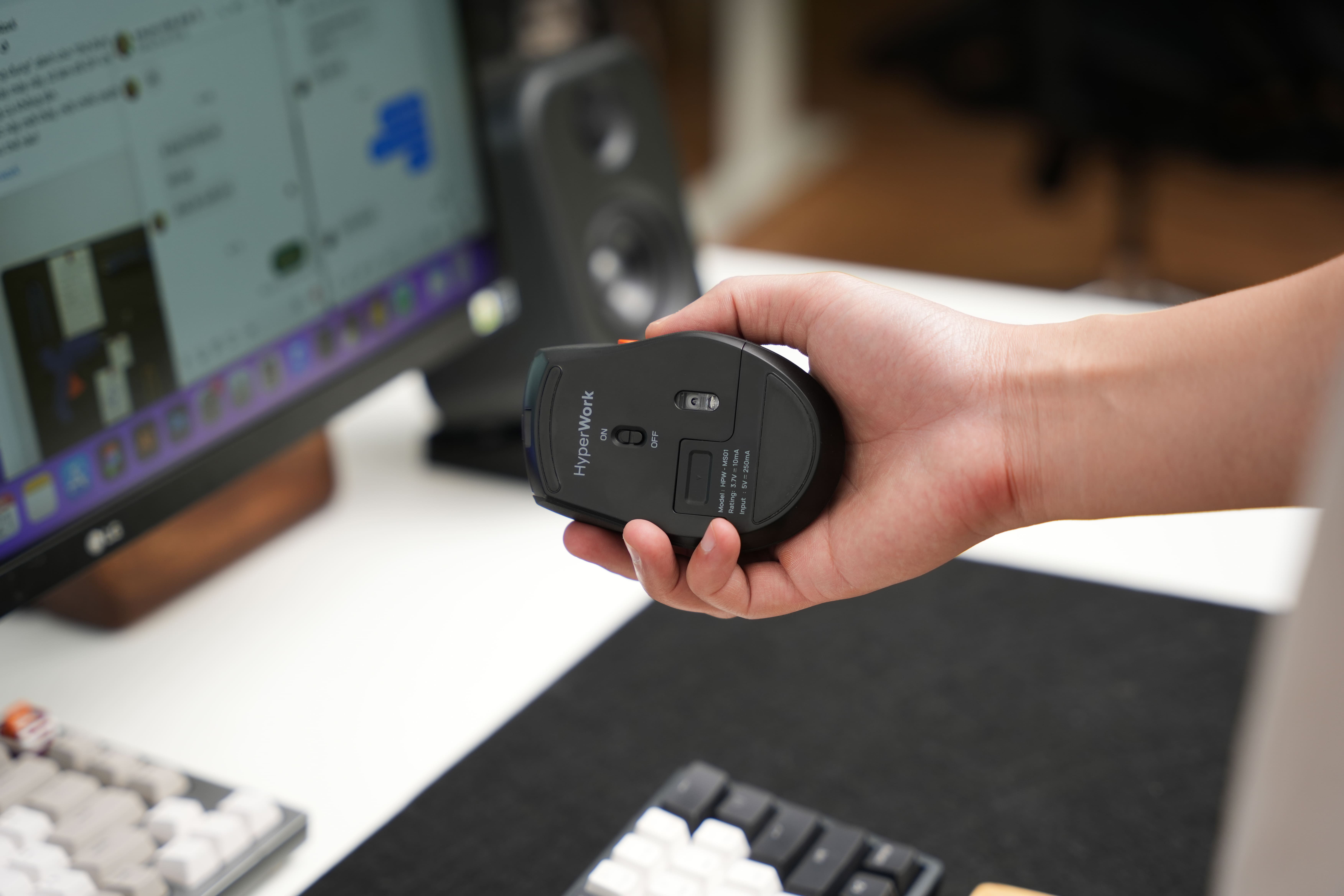 Chuột không dây HyperWork Silentium MS01