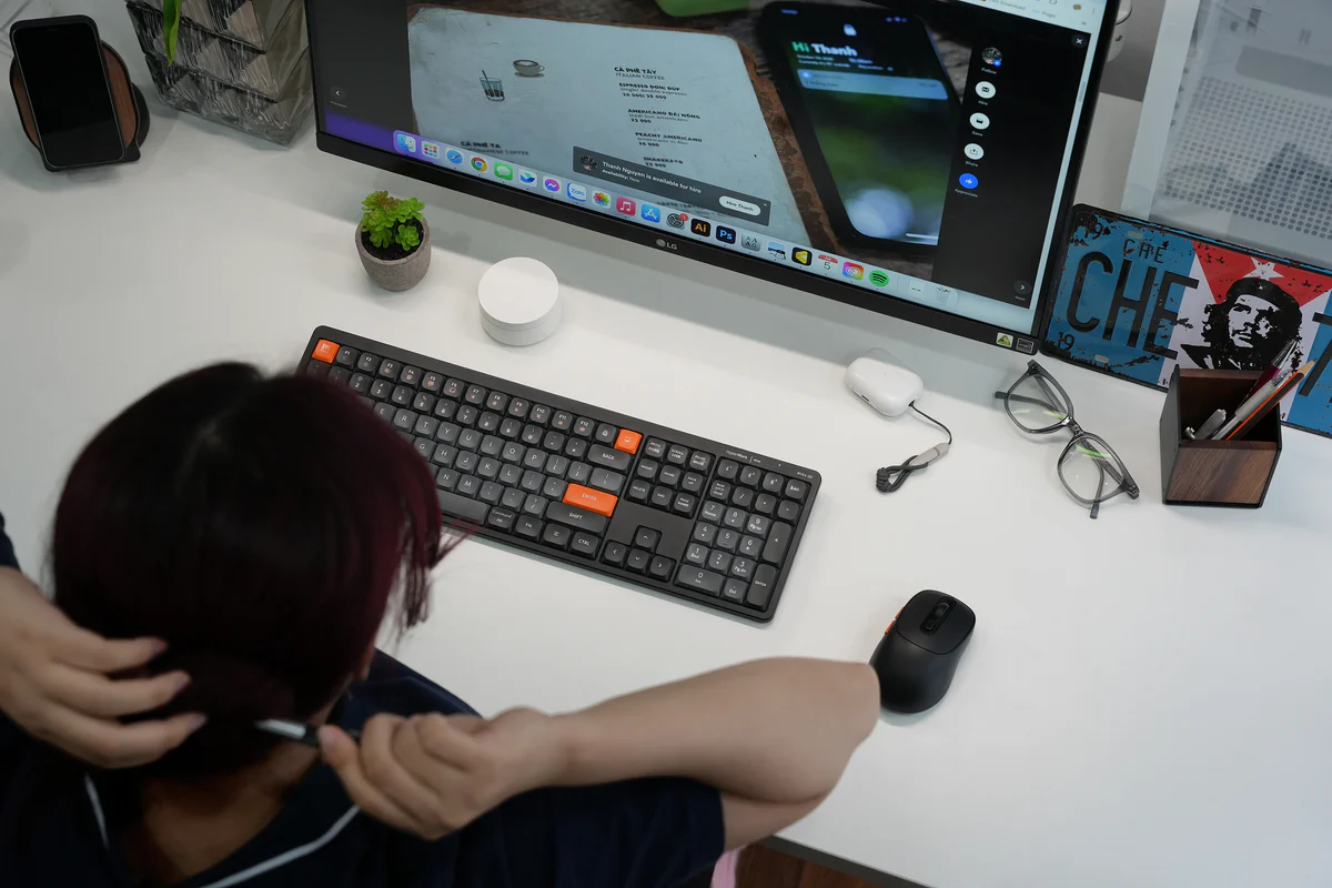 Bàn phím không dây HyperWork SilentKey HPW-TS01