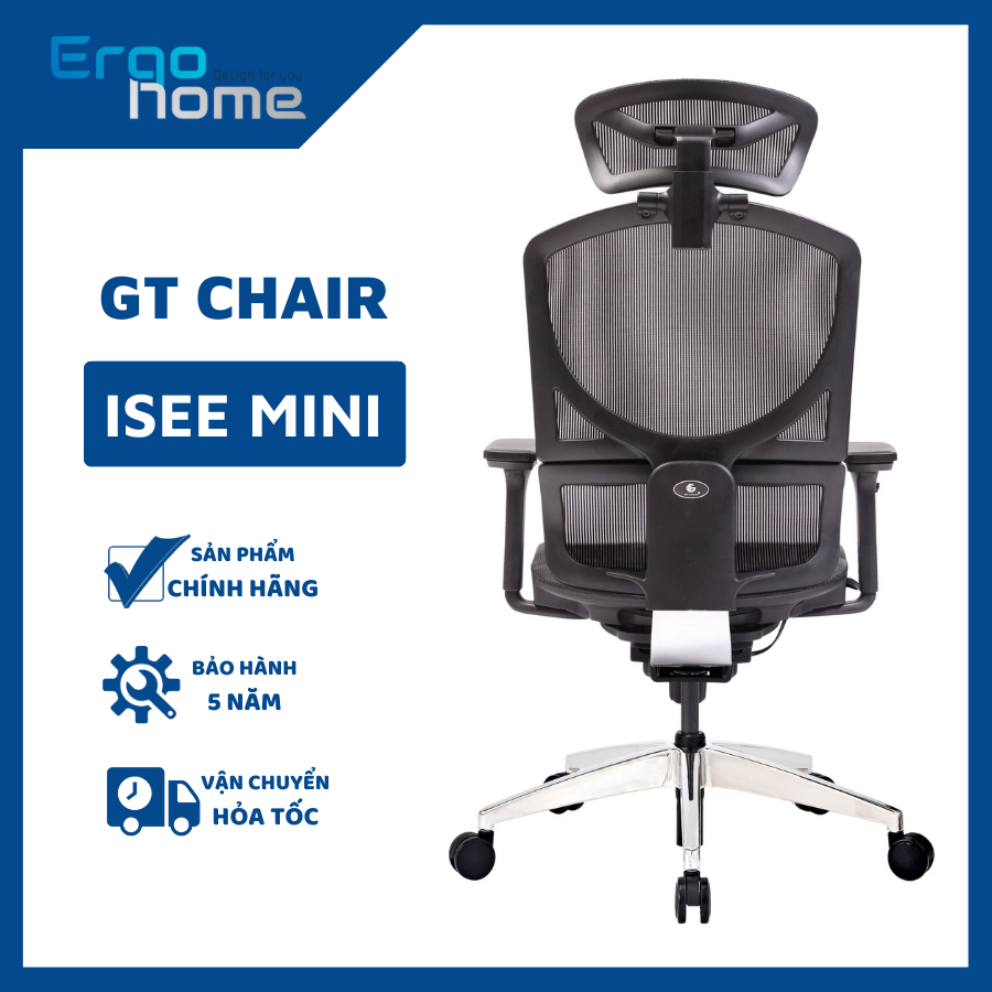 Ghế Ergonomic GTChair Isee M - Bảo hành 12 năm
