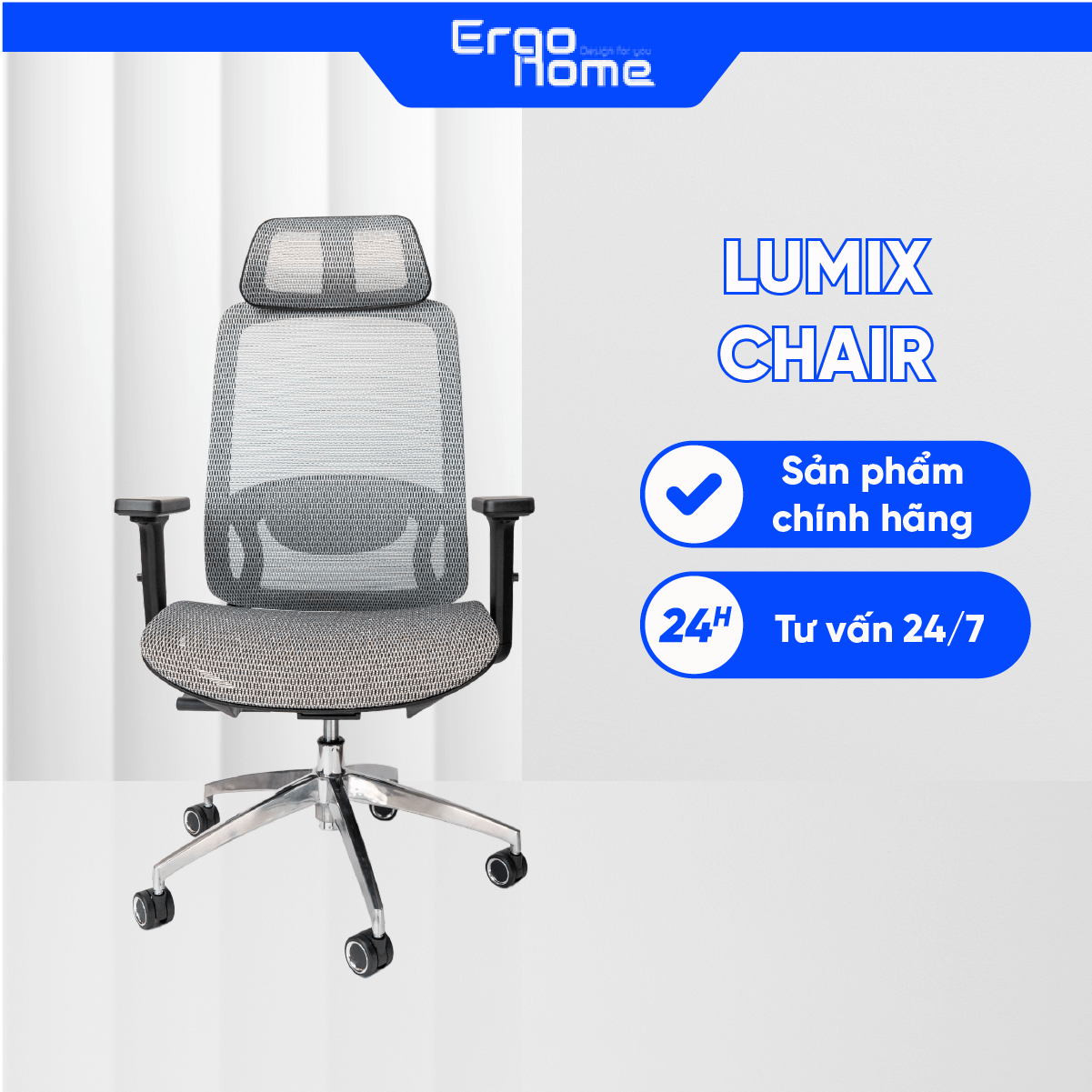 Ghế công thái học Upgen LumiX