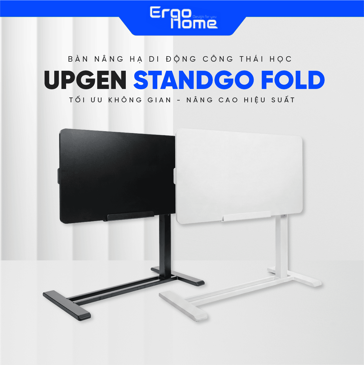 Bàn Nâng Hạ Di Động Gấp Gọn Upgen Stand Go Fold